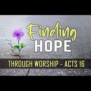 Finding Hope Through Worship-Service episode artwork