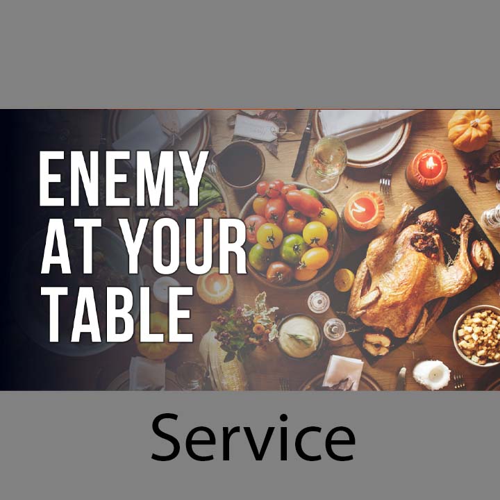 Enemy at Your Table – Service episode artwork