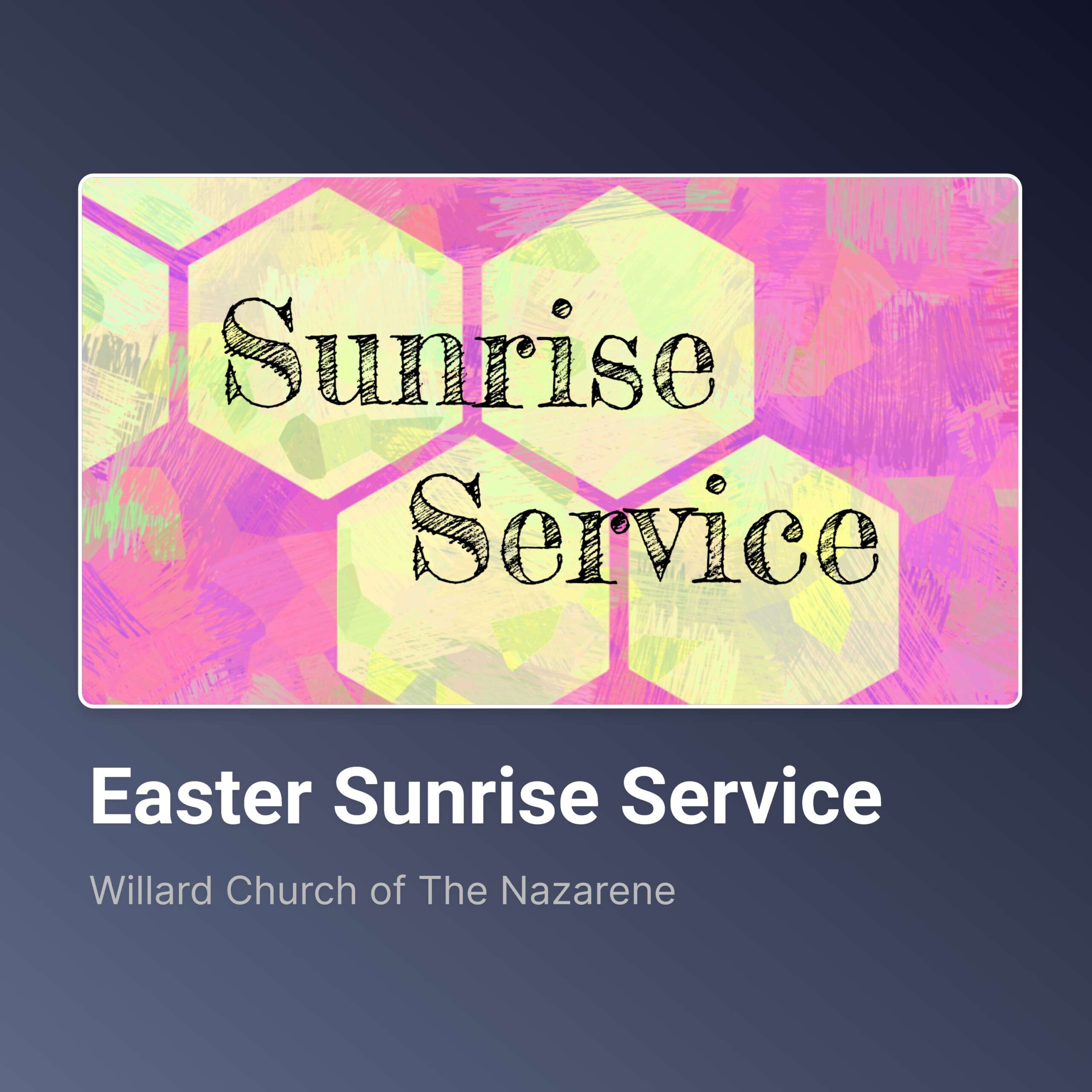 Easter Sunrise Service episode artwork