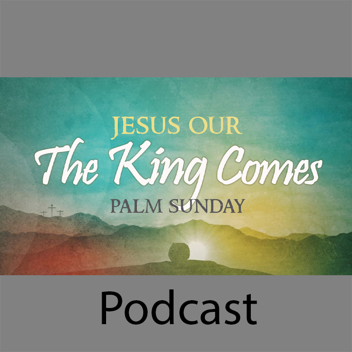 The King Comes! Palm Sunday episode artwork